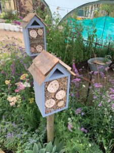 Bee Hotels at our RHS Sandringham garden